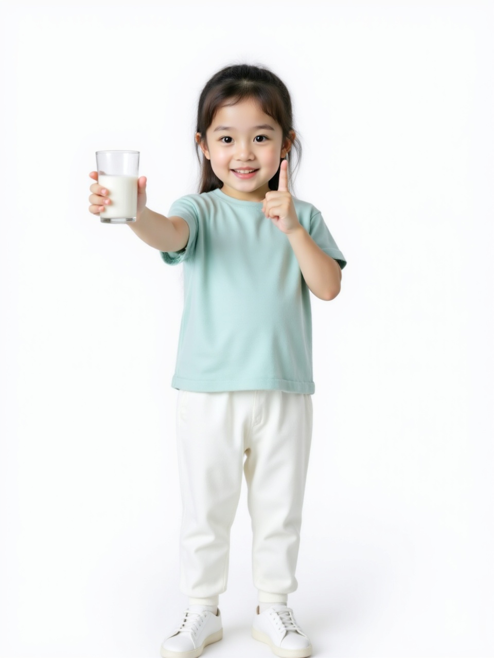 Con gái, girl, em bé, trẻ em, baby, thiếu nhi, uống sữa, sữa, milk, quảng cáo 1