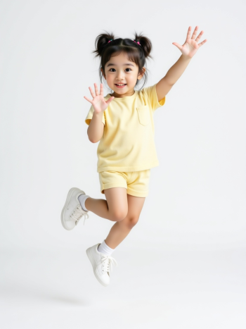 Con gái, girl, em bé, trẻ em, baby, thiếu nhi, quảng cáo, nhảy, jump 17