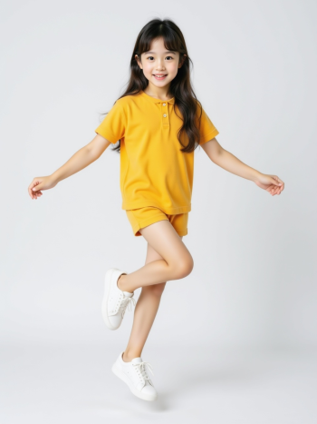 Con gái, girl, em bé, trẻ em, baby, thiếu nhi, quảng cáo, nhảy, jump 4
