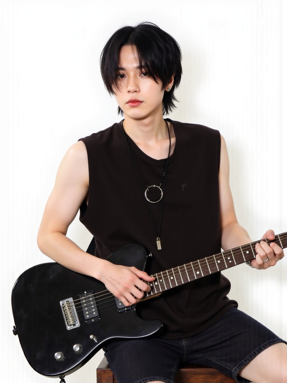 Con trai, nam, boy, nhạc sĩ, đàn, guitar, người mẫu, model 8