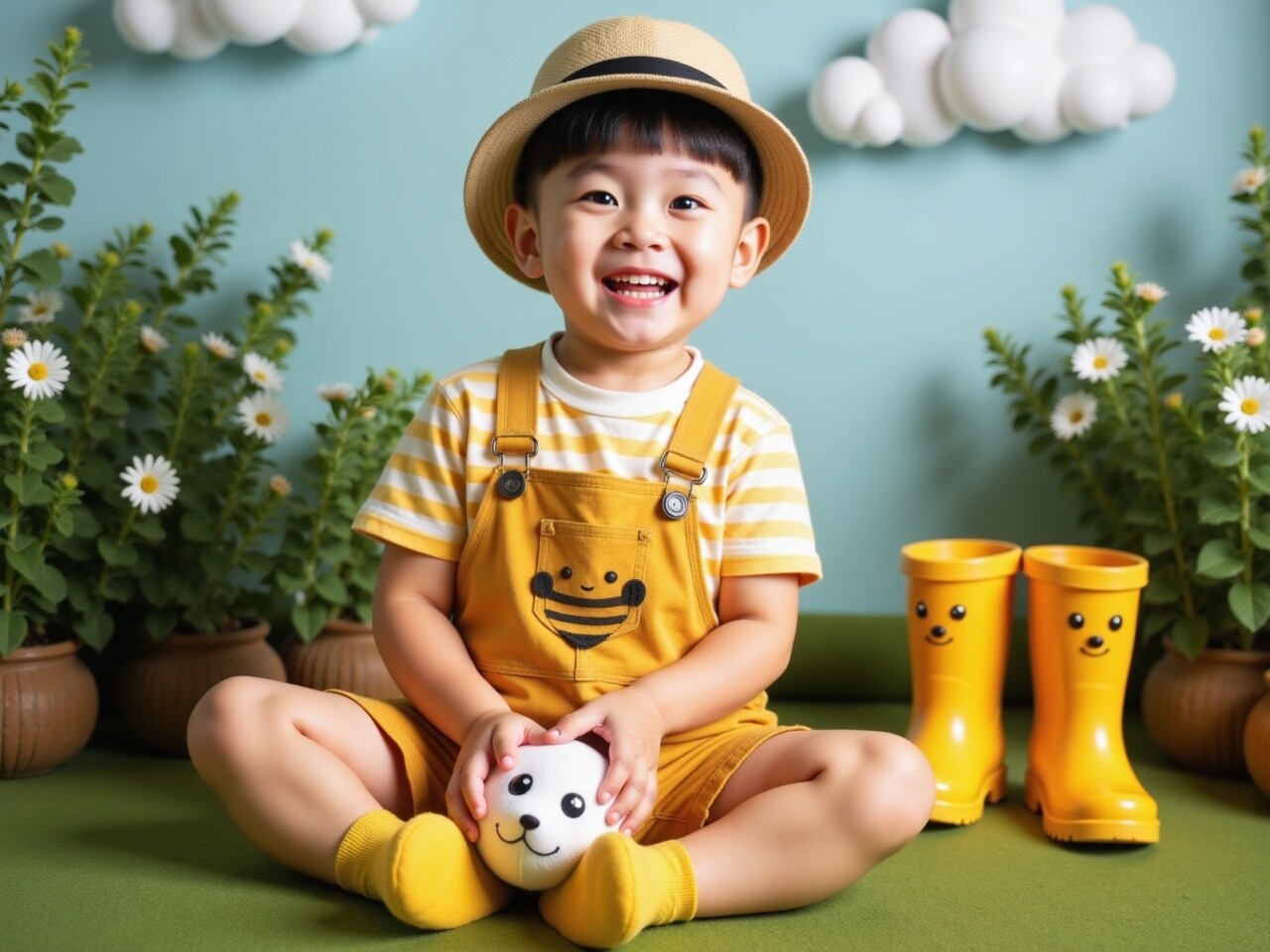 Em bé, trẻ em, con trai, boy, kids, chụp ảnh, vui vẻ