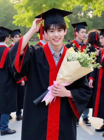Học sinh, student, sinh viên, tốt nghiệp, graduation, school, con trai, boy 4