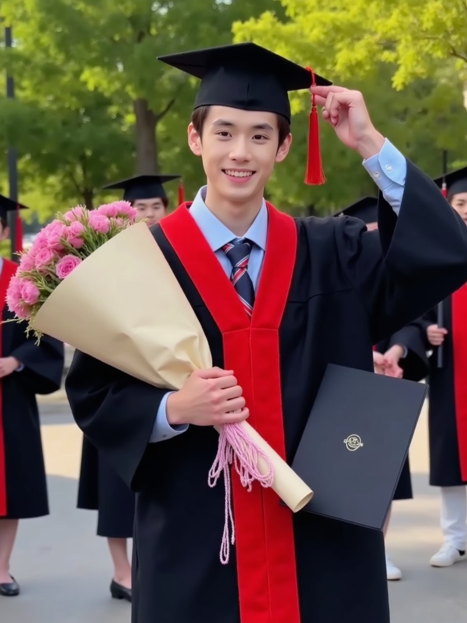 Học sinh, student, sinh viên, tốt nghiệp, graduation, school, con trai, boy 3