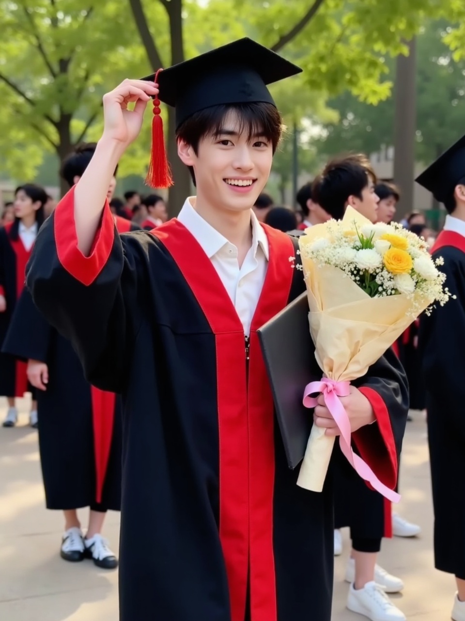 Học sinh, student, sinh viên, tốt nghiệp, graduation, school, con trai, boy 2