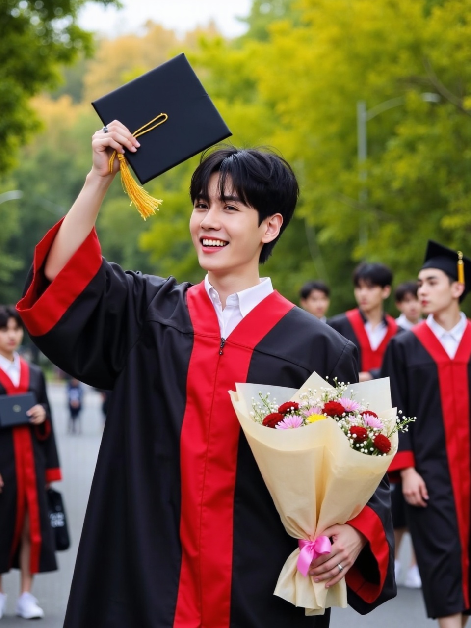 Học sinh, student, sinh viên, tốt nghiệp, graduation, school, con trai, boy 8
