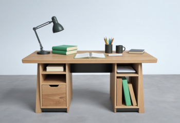 Bàn học, table, desk, bàn, bàn ghế, kệ, nội thất 9