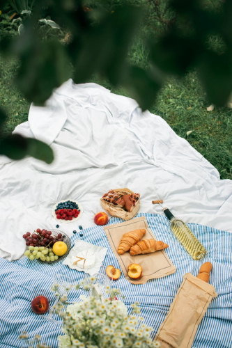 Picnic, bánh, trái cây, cắm trại, camping - Maksim Goncharenok 4