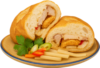 Bánh mì, bánh mì thịt, bánh mì chả, bread, món ăn Việt Nam, Việt Nam, ẩm thực, food 6