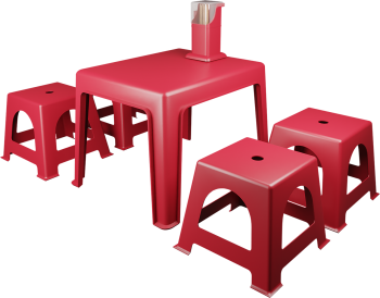 Ghế, ghế nhựa, ghế đẩu, ghế nhựa lùn, chair 3