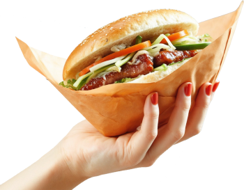 Bánh mì, bánh mì thịt, bánh mì Việt Nam, bàn tay, hand, ẩm thực, thực phẩm, food, F&B 1