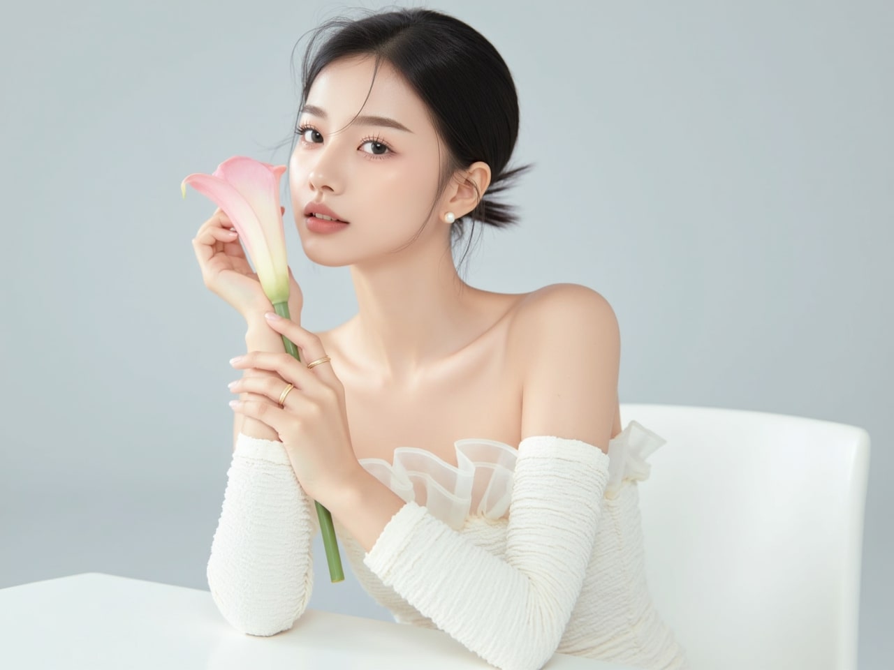 Con gái, cô gái, girl, phụ nữ, làm đẹp, beauty, spa, make up, skincare, asian girl, natural beauty 18