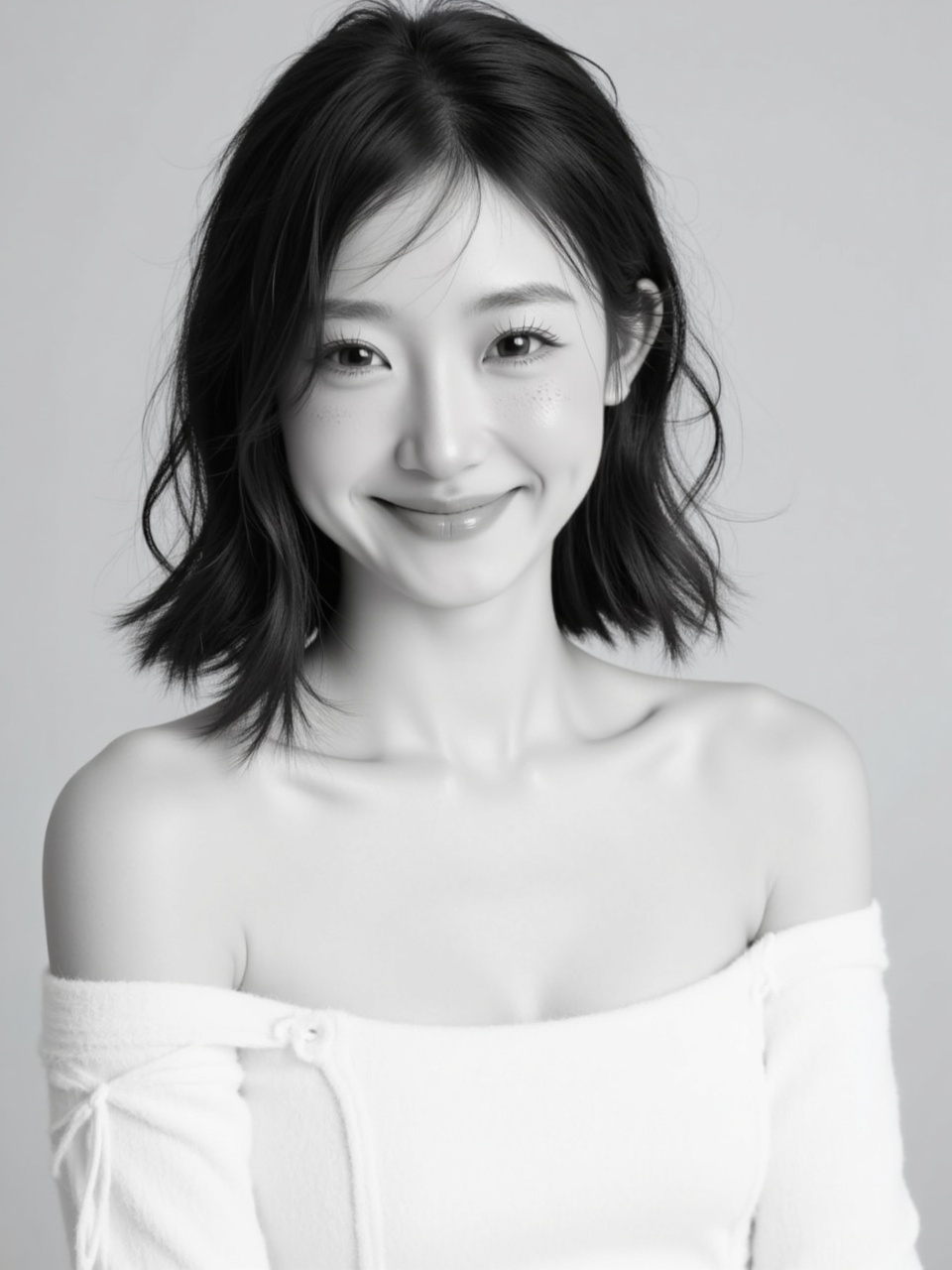Con gái, cô gái, girl, nhân viên, worker, black and white, B&W 11