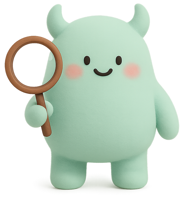 Quái vật, monster, cute, dễ thương, 3D, mascot 4