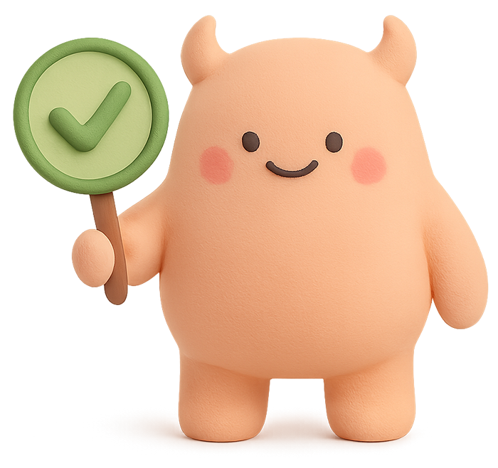 Quái vật, monster, cute, dễ thương, 3D, mascot 3