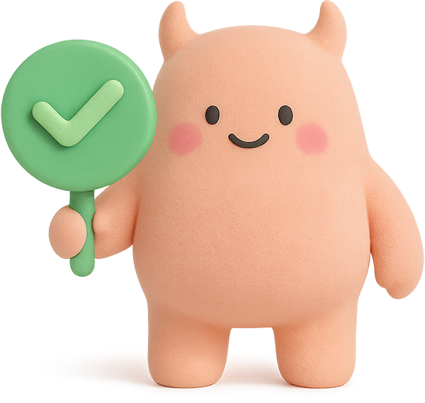 Quái vật, monster, cute, dễ thương, 3D, mascot 1