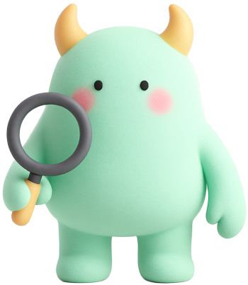 Quái vật, monster, cute, dễ thương, 3D, mascot