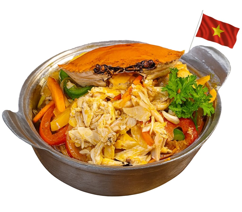 Lẩu cua, miến xào cua, đồ ăn, ẩm thực, food