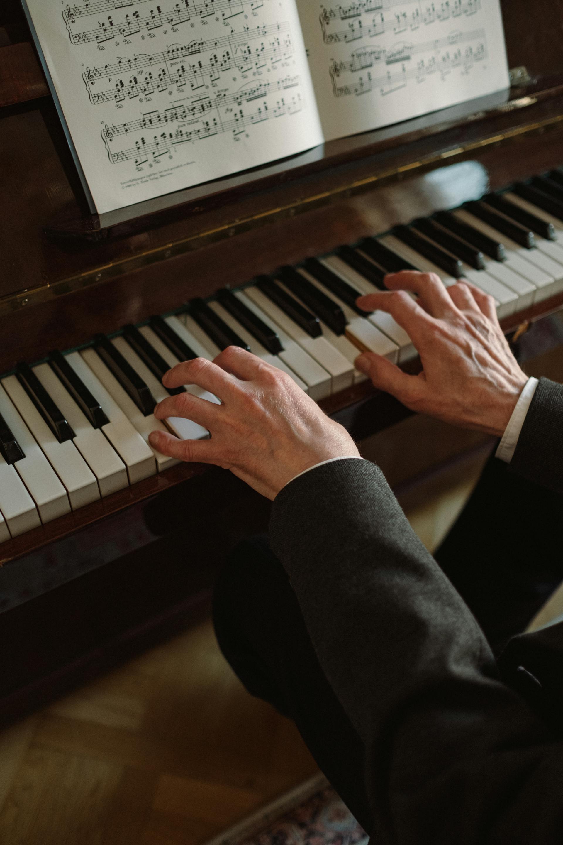 Piano, đàn piano, đàn, instrument, âm nhạc, music, giải trí, entertainment - cottonbro studio؜