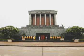 Lăng Bác Hồ, Hồ Chí Minh Mausoleum, Mausoleum, Kiến trúc lịch sử, Di tích quốc gia, Du lịch Hà Nội, wallpaper, background - Hugo Heimendinger