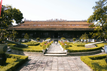 Hoàng thành Huế, Hue Imperial City, Huế, Việt Nam, vườn cảnh, landscaped garden, background - Duy Nod