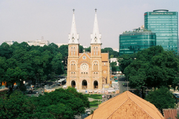 Nhà thờ Đức Bà, Nhà thờ, church, Hồ Chí Minh, ho chi minh city, background, hình nền - Hom Nay Chup Gi