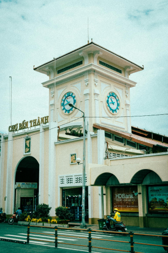 Chợ Bến Thành, Bến Thành market, Ho Chi Minh city, thành phố Hồ Chí Minh, bầu trời, sky, wallpaper, background - Phan Cuong