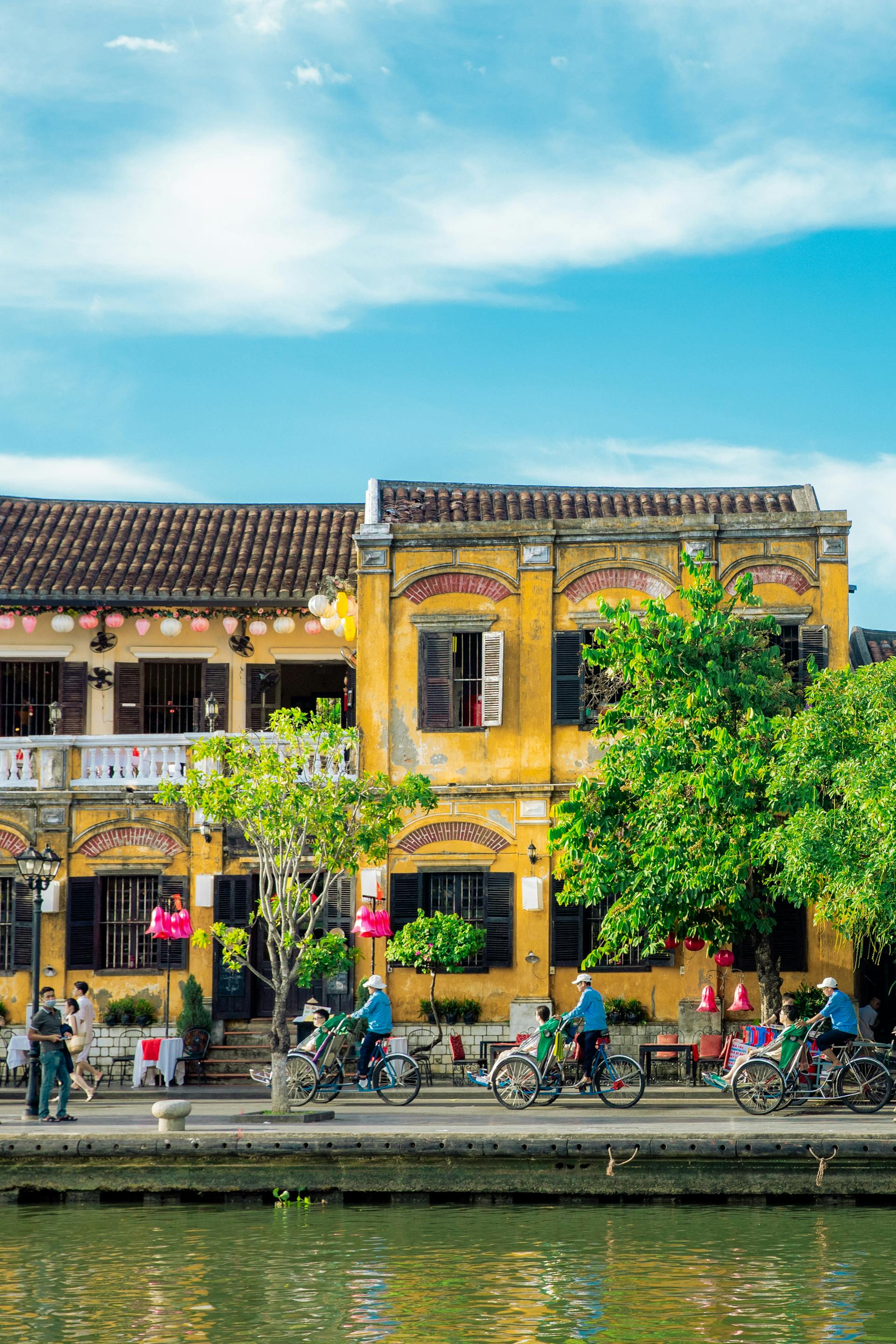Xích lô, cyclo, Vietnam, Hội An, Việt Nam, người lái xích lô, cyclo driver - Mare Collantes
