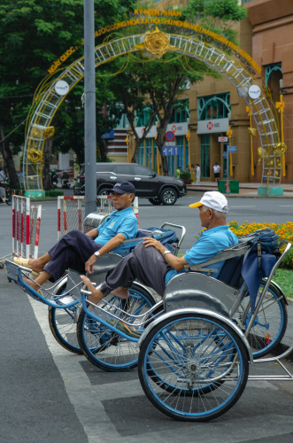 Xích lô, cyclo, Vietnam, Việt Nam, người lái xích lô, cyclo driver - Thang Do