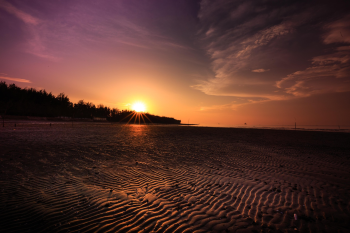Hồ nước, lake, hoàng hôn, sunset, bãi cát, sand - Quangpraha