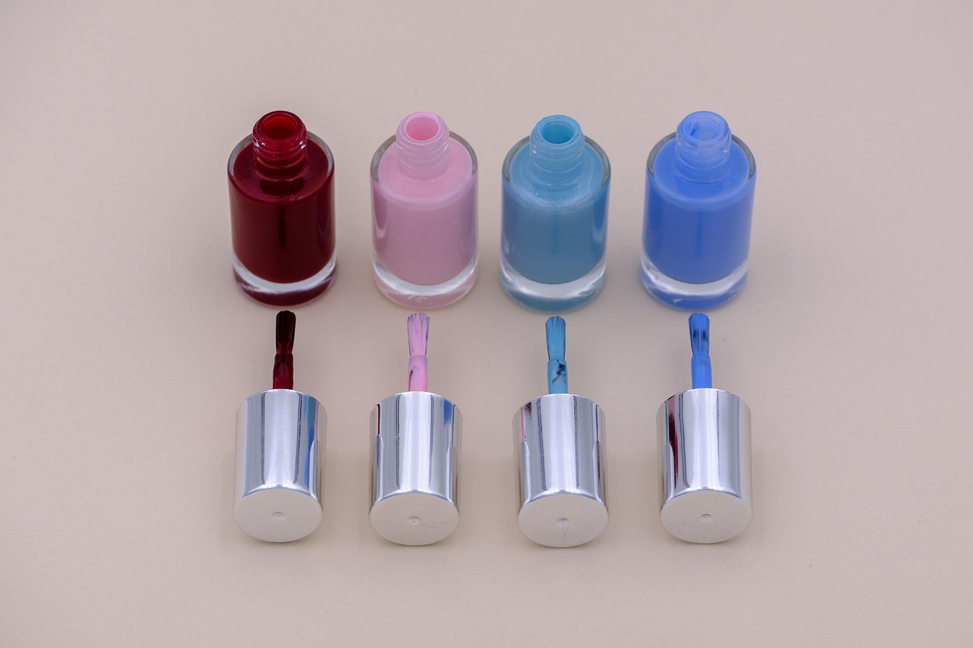 Sơn móng, nail polish, kim tuyến chai thủy tinh, glass bottle, thẫm mỹ - Bru-nO 2 1