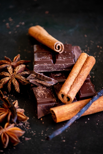 Quế, socola, cinnamon, thảo quả, star anise, spice, gia vị, natural - Daria-Yakovleva 1