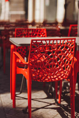 Ghế,chair, bàn gỗ,wooden table, quán cà phê, café patio-  mariya_m
