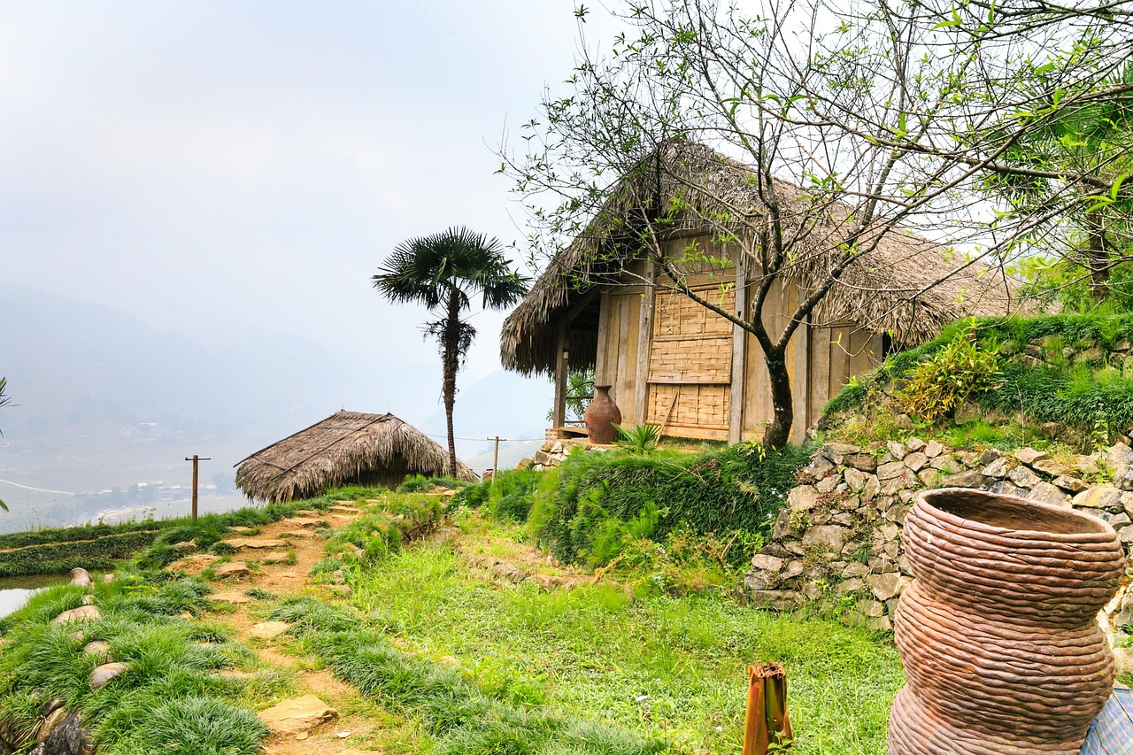 Nhà gỗ, wooden house, homestay, núi rừng, mountain- Quangpraha 1