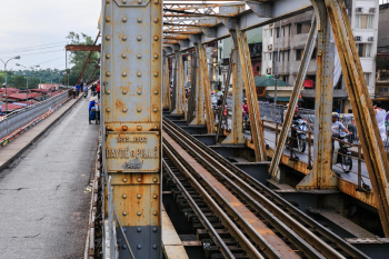 Cầu Long Biên,Hà Nội, Tàu hỏa, Cầu sắt cổ, Bridge, hình nền, nền, background - Quangpraha
