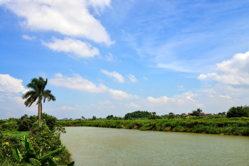Sông,  River, Văn Giang, Hưng Yên, hình nền, nền, background - 56april