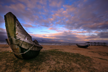Thuyền, bầu trời, sky, boat, hình nền, nền, background -Quangpraha