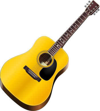 Guitar, đàn guitar, đàn ghi ta, nhạc cụ, instrument, âm nhạc, music, giải trí, entertainment - OpenClipart