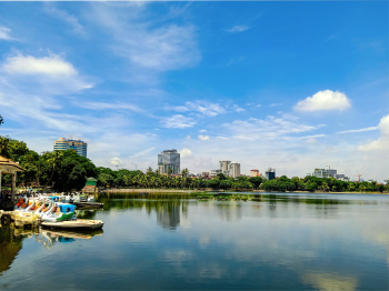 Công viên Thống Nhất, Thong nhat Park, Ha noi, sông, hồ, river , hình nền, nền, background-56april