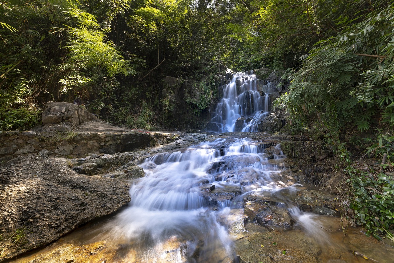 Thác, suối, Waterfalls, streams, hình nền, nền, background - Quangpraha