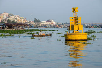 Chợ nổi, buôn bán trên sông, ghe thuyền, miền Tây, river trading, Mekong Delta,hình nền, nền, background-patrickmoretti06