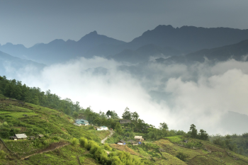 Đồi núi, mây, hills, clouds, núi, hình nền, nền, background- Quangpraha