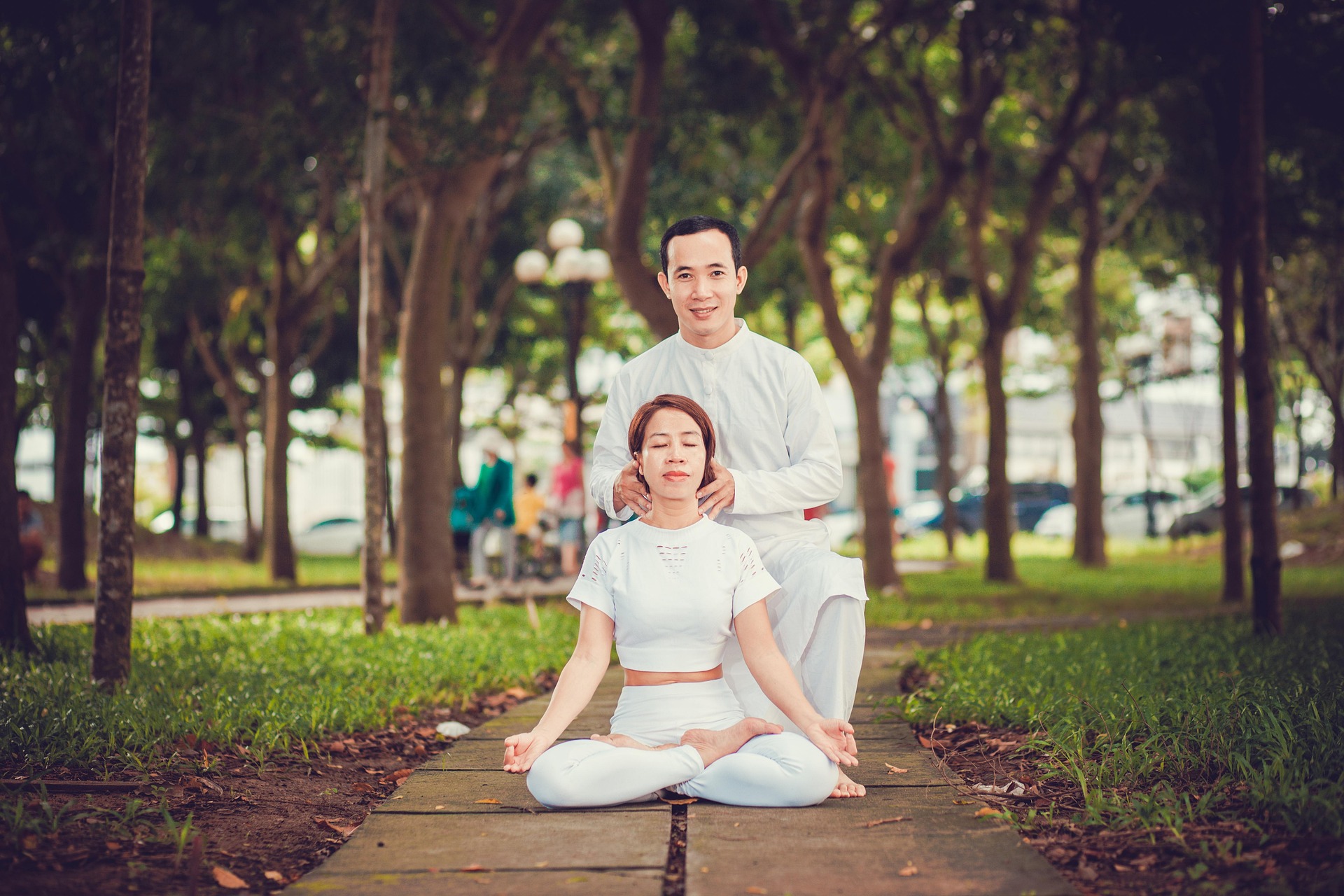Meditation, thiền, healing, trị liệu, outdoor, ngoài trời, nature, thiên nhiên, peac,e bình an, breathing, hít thở, - YogiVinh