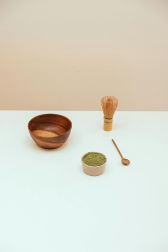 Bột trà xanh, matcha powder, bamboo whisk, chổi tre, wooden bowl, bát gỗ, tea, spoon, muỗng trà, japanese, tea trà nhật - Cup of Couple 4