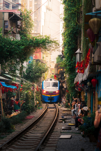 Tàu hỏa, train, Vietnam, đường ray, railway, du lịch, travel - Hòa Lê Đình