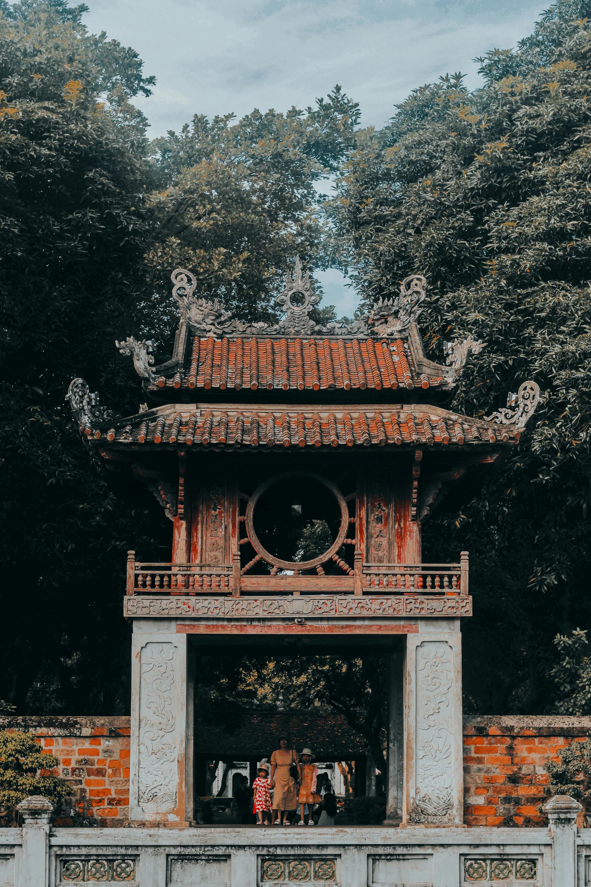 Khuê Văn Các, Khue Van Cac, Văn Miếu Quốc Tử Giám, Temple of Literature, Hà Nội, Hanoi,  truyền thống, traditional, cổ kính, ancient - Lộc Nguyễn
