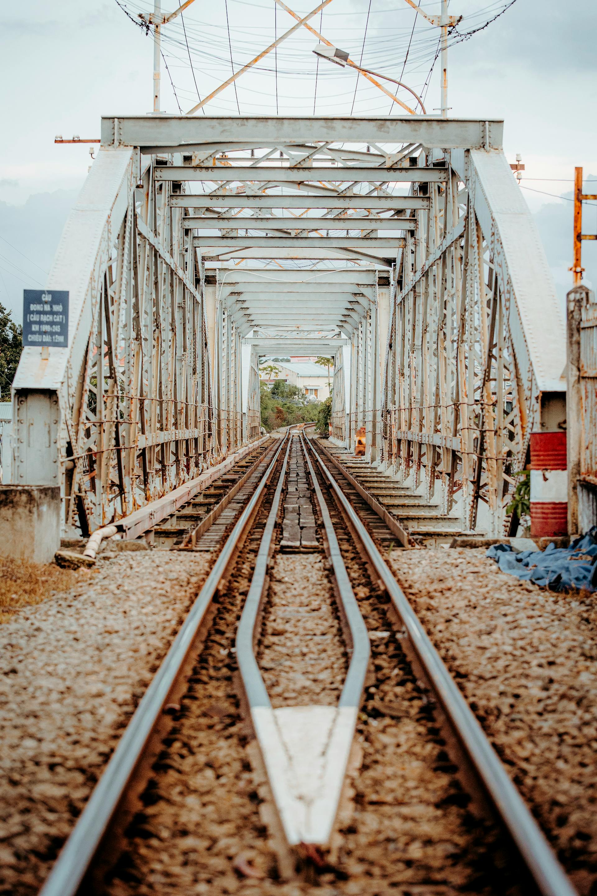 Cầu đường sắt Bình Lợi, Binh Loi railway bridge, thành phố Hồ Chí Minh, Ho Chi Minh city, cầu, bridge, đường ray, railway - 🇻🇳🇻🇳Nguyễn Tiến Thịnh 🇻🇳🇻🇳