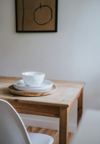 Bát sứ, ceramic bowl, dĩa, plate, wooden, tray khay gỗ, kitchen, dụng cụ bếp - PNW Production 1