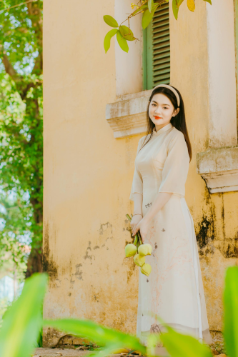Áo dài, con gái, sinh viên, student, truyền thống, Việt Nam, cô gái, girl - Sơn Ngọc 34