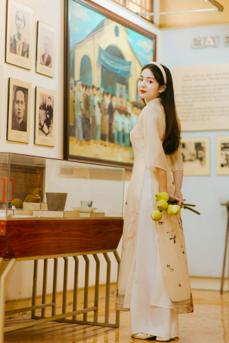 Áo dài, con gái, sinh viên, student, truyền thống, Việt Nam, cô gái, girl - Sơn Ngọc 39