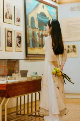 Áo dài, con gái, sinh viên, student, truyền thống, Việt Nam, cô gái, girl - Sơn Ngọc 38